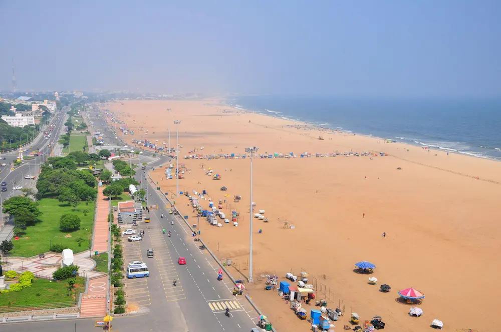 Marina Beach Tamil Nadu